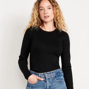 Old Navy Snug Long-Sleeve Crew-Neck T-Shirt